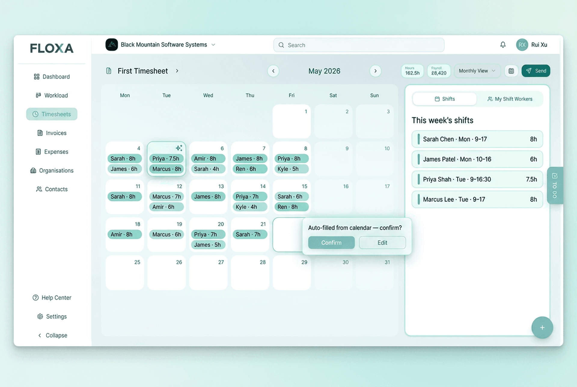 Floxa Workflow
